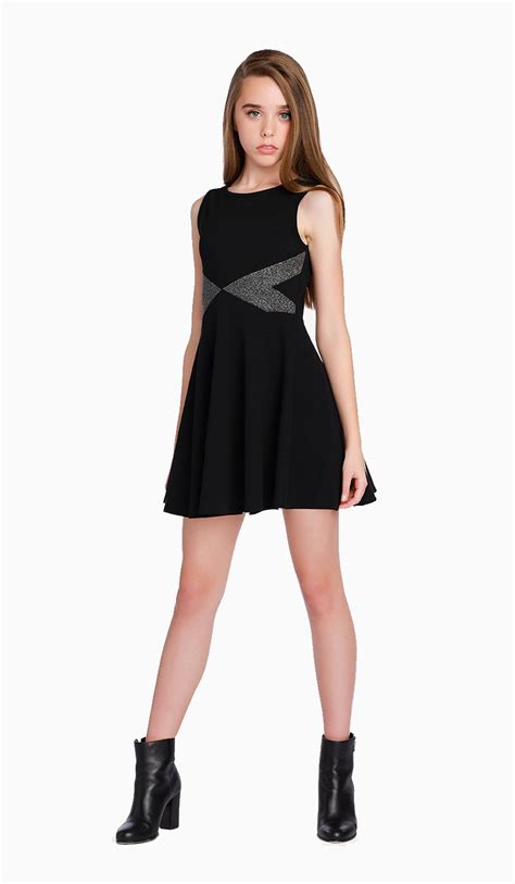 The Leah Dress S Black Combo In Dresses For Tweens Tween Fashion Outfits Dresses