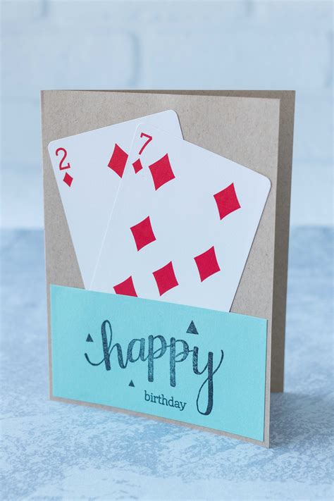 It's as simple as that. 10 Simple DIY Birthday Cards • Rose Clearfield