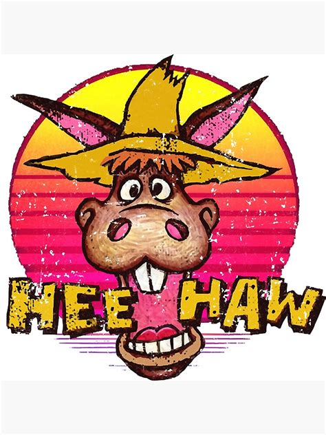 Vintage Hee Haw Poster For Sale By Tysonminns Redbubble