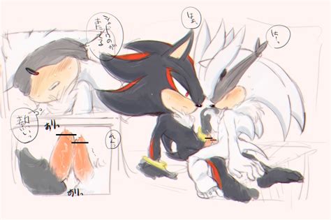 Rule 34 Ass Blinded Blindfold Blush Cum Male Penis Shadow The Hedgehog Silver The Hedgehog