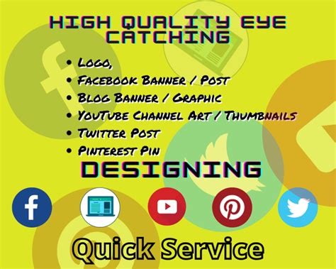 Do Quick Eye Catching Social Media Graphic Designing By Geniopic Fiverr