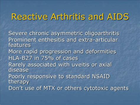 ppt reactive arthritis powerpoint presentation free download id 4080990