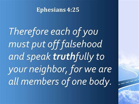 Ephesians 4 25 We Are All Members Of One Powerpoint Church Sermon