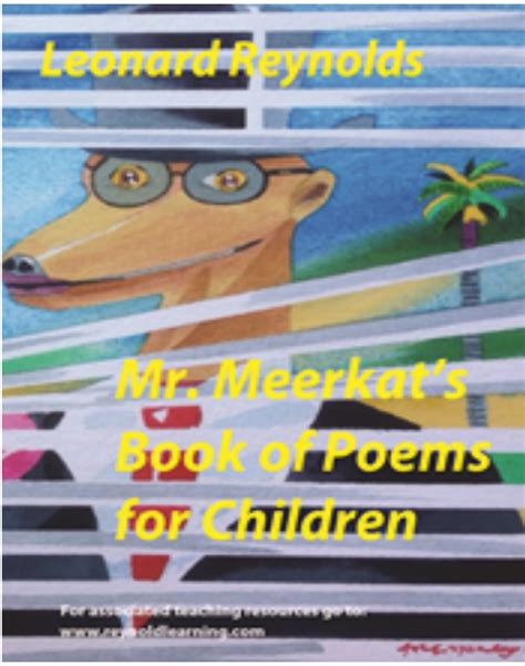 Mr Meerkats Book Of Poems For Children Reynoldlearning