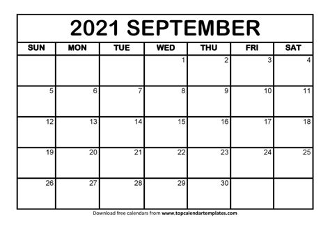 Free printable weekly calendar templates 2021 for microsoft word (.docx). Free September 2021 Calendar Printable (PDF, Word) Templates