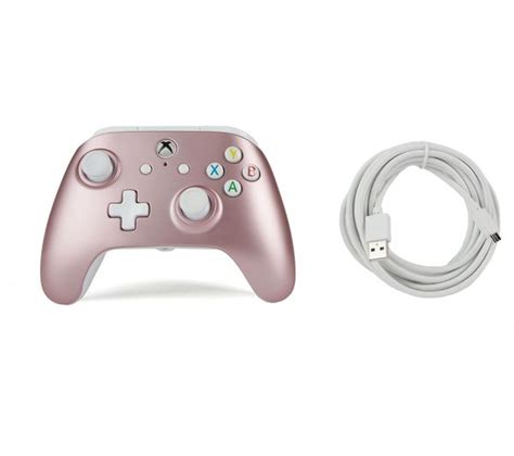 Powera Xbox One Enhanced Wired Controller Rose Gold Fast Delivery