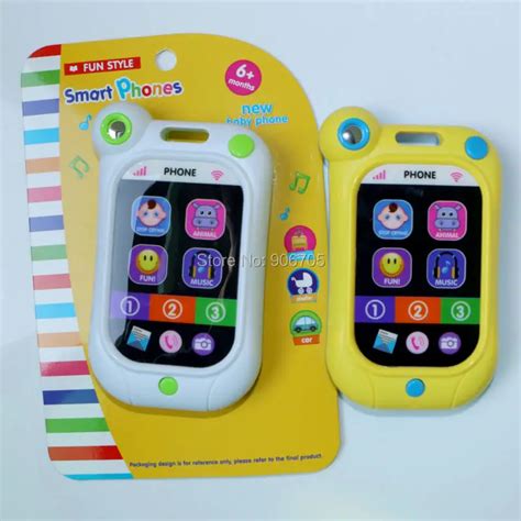 Smart Toy Phone Baby Simulator Music Phone Touch Screen Children