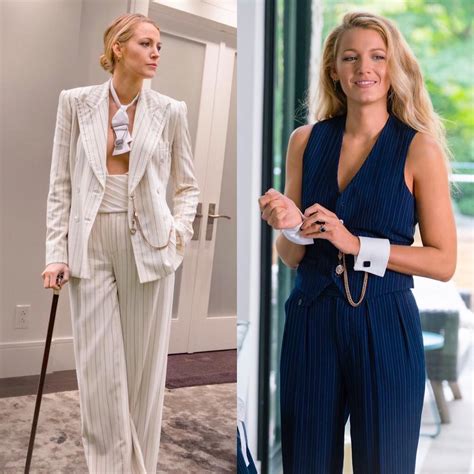 Blake Lively Fan On Instagram “blake Rocking The Suits As Emily Nelson In ‘a Simple Favor’ 🍸