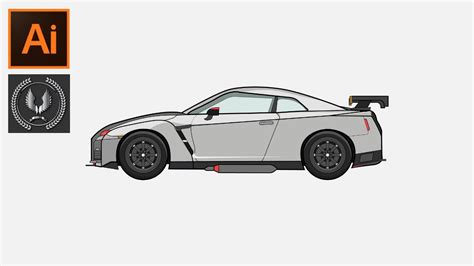 Adobe Illustrator Cc Tutorial Car Design Youtube