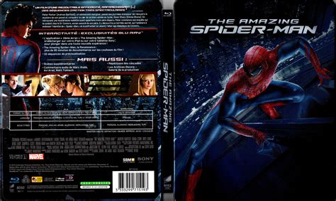Jaquette Dvd De The Amazing Spider Man Blu Ray Cinéma Passion
