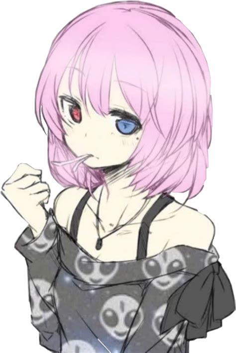 Aesthetic Anime Girl Transparent Png Png Mart