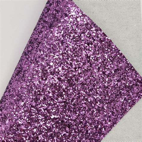 Orchid Purple Premium Chunky Glitter Orchid Purple Glitter Fabric