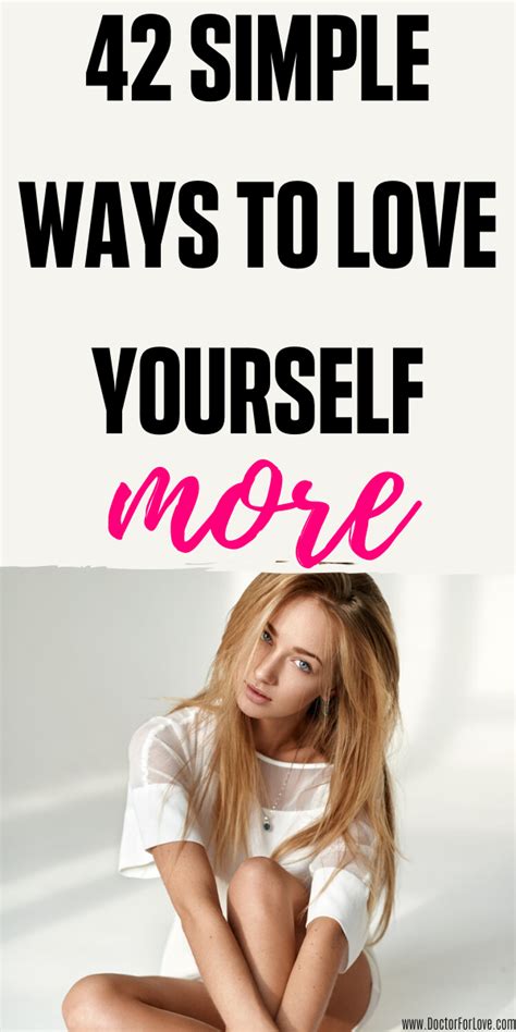 40 Simple Tips On How To Love Yourself More Starting Today In 2020