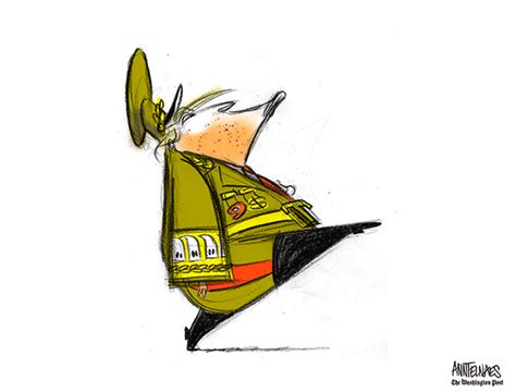 The Donald Loves A Good Goose Step By Ann Telnaes Of Wapo  On Imgur