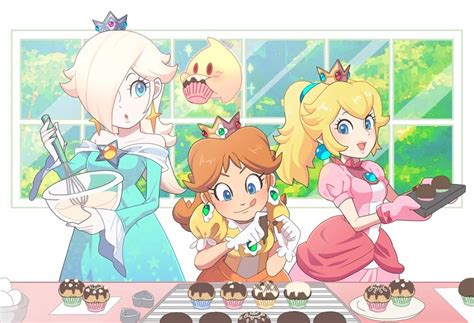 Princess Peach Rosalina Princess Daisy And Luma Mario And 1 More