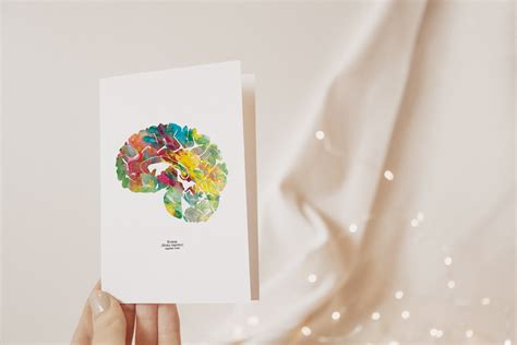 Mental Health Greeting Cards Set Of 6 Neuroscience Thank You Etsy