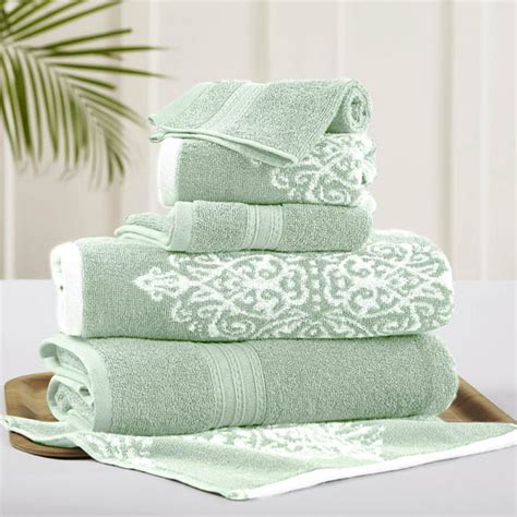 Bath Towels Green