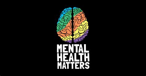 Mental Health Matters Mental Health Sticker Teepublic