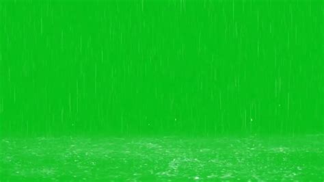 Rain Green Screen Effect Youtube