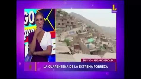 Coronavirus Perú Karina Rivera Llora Por Madre De Familia Que No