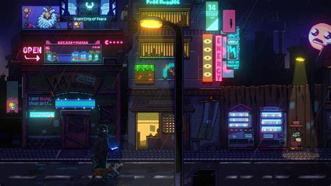 Cyberpunk Pixel Art Pixel Animation Cyberpunk City Images