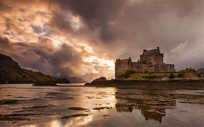 Scotland Castle Donan Eilean Wallpapers Desktop Castles