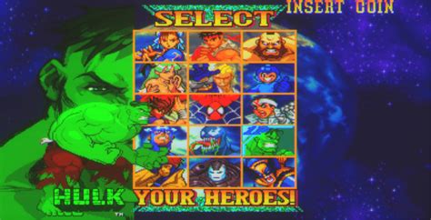 Marvel Vs Capcom Clash Of Super Heroes Euro 980112 Rom