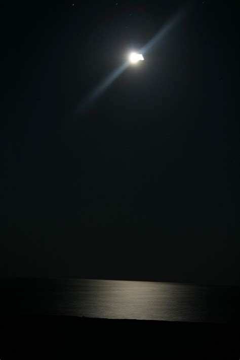 Moon Over Lake Superior Steven Isaacson Flickr