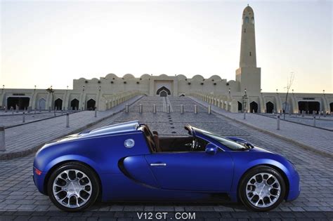 Bugatti Veyron Grand Sport Bleubleu Mate Profil 8 Bugatti Photos