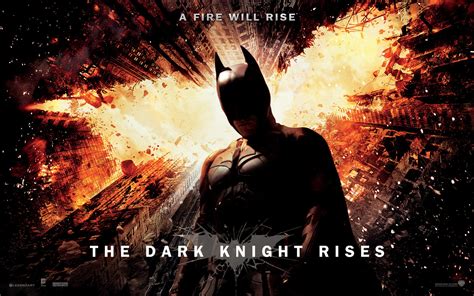 Wallpaper Dark Knight Trilogy Batman Fire The Dark Knight Rises