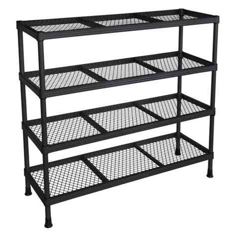 Wide Span Industrial Wire Shelving Heavy Duty Storage Racks 200kg Loading