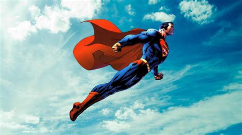 Superman Flying In The Sky