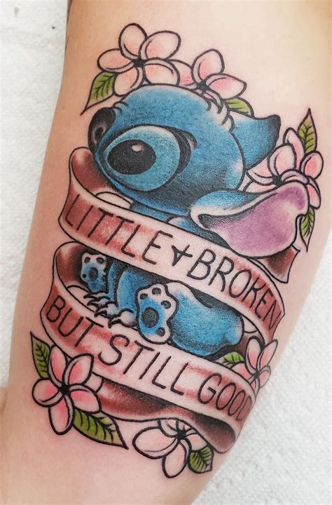 Pin By Felicityk On Tattoos Disney Stitch Tattoo Lilo And Stitch Tattoo Disney Tattoos