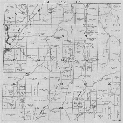 Coshocton County Ohio Map Oconto County Plat Map