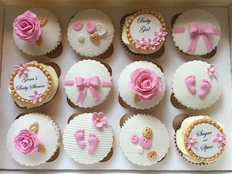 Baby Shower Cup Cakes For Girls Baby Shower Cupcake Ideas Girl