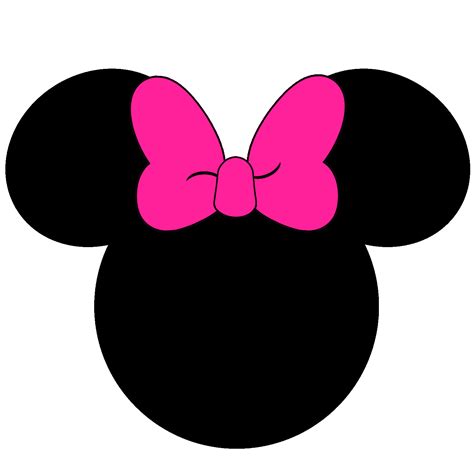 Silueta Minie Silueta Minnie Siluetas Disney Cara De Minnie Mouse The