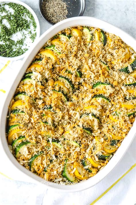 Easy Squash Casserole Spend With Pennies