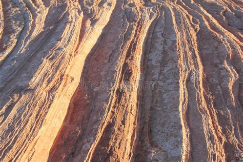 Sandstone Close Up Red Rock Stock Photo Image Of Sand Lines 145502016