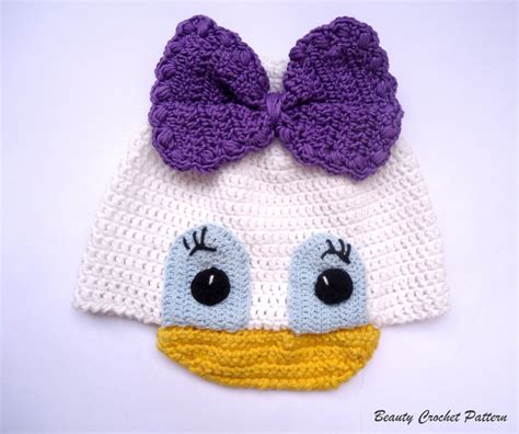 Daisy Duck Crochet Hat Pattern Photos And Pictures