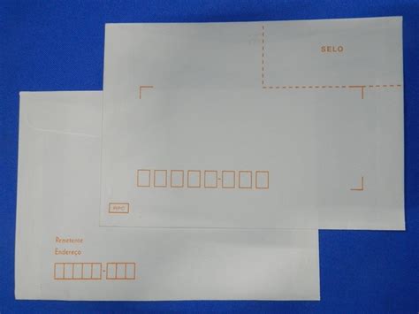 Envelope Remetente Destinatário Embalagem Ideal