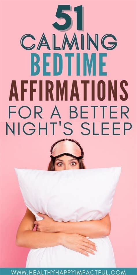 Positive Night Affirmations For Restful Sleep Free Printable Affirmations Affirmations