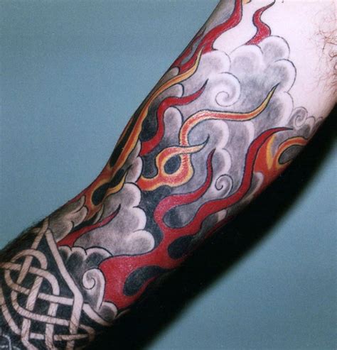 Https://tommynaija.com/tattoo/fire Smoke Tattoo Designs