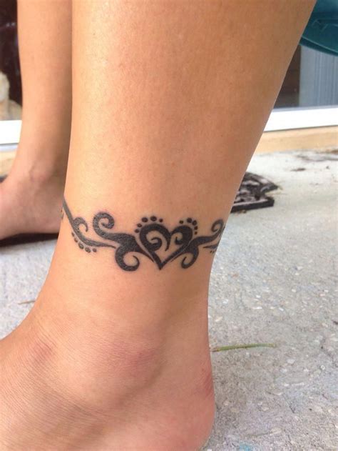 Anklet Tattoo Idea Ankle Bracelet Tattoo Foot Tattoos Anklet Tattoos