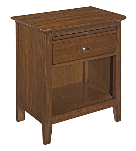 Kincaid Furniture Cherry Park 63 143v One Drawer Open Nightstand