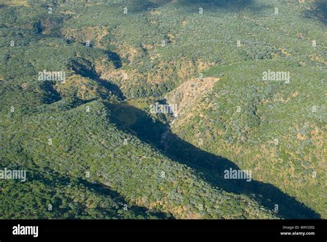 Remote Wilderness Of Tanzanian Woodlands Stock Photo Alamy