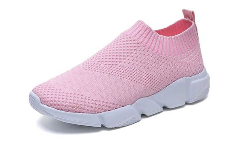 Up To 57 Off Knitted Mesh Trainers Groupon