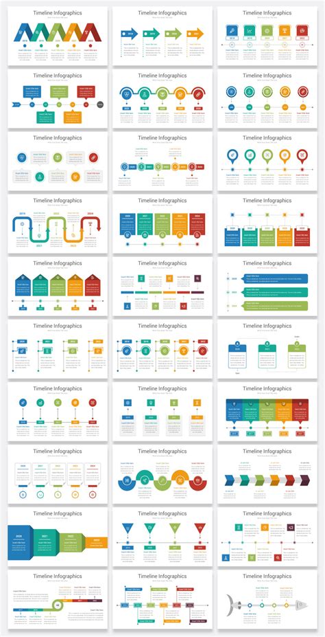 Timeline Infographic Powerpoint Template Templatemonster