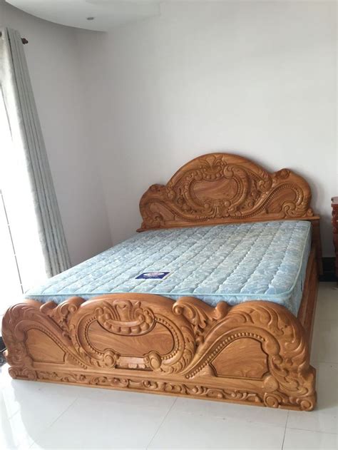Bedroom Design Wooden Bed In 2020 Wood Bed Design Wooden Bed Design