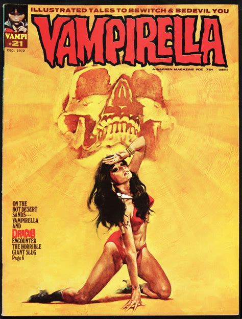 Lot Detail 1972 73 Vampirella Warren Comic 21 22 Vg Vf