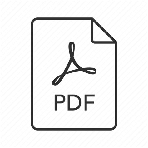 Pdf document, pdf file, pdf file icon, pdf icon, portable document format, portable document ...